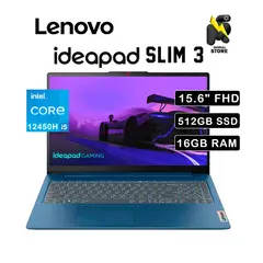 LENOVO - LAPTOP IDEAPAD SLIM 3 15IAH8 / INTEL CORE I5-12450H /16 GB RAM /512GB SSD/15.6" FHD