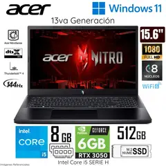 ACER - LAPTOP NITRO V 15 CORE I5 13420H