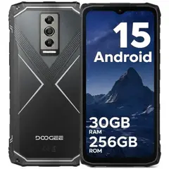 DOOGEE - Blade 10 Pro, 6.56"+90Hz, 30GB(6+24) RAM+256GB ROM, Android 15, 50MP, 5150mAh, SILVER
