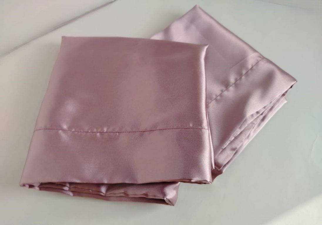 PACK FUNDA DE ALMOHADA MALVA