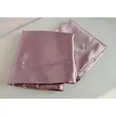 GENERICO - PACK FUNDA DE ALMOHADA MALVA