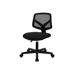 OFIDEAS - Silla De Escritorio Sou Sin Brazos Negro