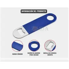 GENERICO - Destapador De Botellas Elegante Para Bar Azul
