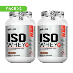 UNIVERSE NUTRITION - PACK X2 PROTEÍNAS ISO WHEY 1KG CHOCOLATE