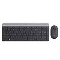 LOGITECH - Kit De Teclado y Mouse MK470 - Negro
