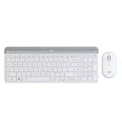 LOGITECH - Kit De Teclado y Mouse MK470 - Blanco