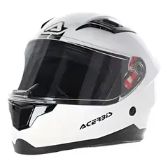 ACERBIS - Casco Carlino 2206 Niño Blanco T-52