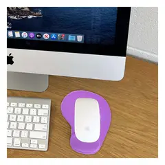 RYBIU IMPORT - Pack4 Alfombrilla Antideslizante de Raton en Lila