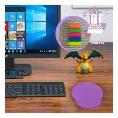 RYBIU IMPORT - Pack12 Alfombrilla Antideslizante Lil Y+Banderitas Adhesivas