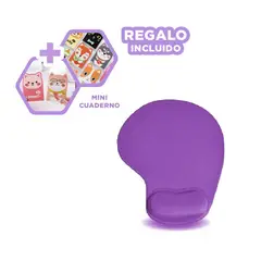 RYBIU IMPORT - Base Reposamuñecas para Oficina en Lila Y+Regalo Agendita