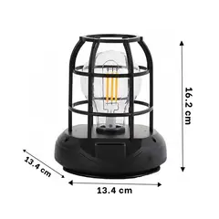 GENERICO - Pack4 Foco Solar con Sensor en Color Negro Y+Regalo Agendita