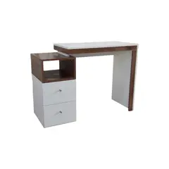 GENERICO - Mesa de Estudio Moderna con Archivador Integrado - Melamina