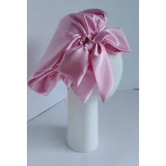 GENERICO - Gorro de seda satin rosa