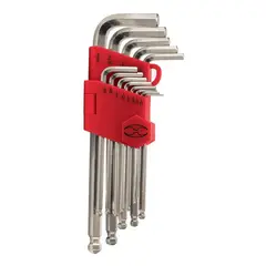 TRUPER - Llaves Allen En Pulgadas Xlargas Punta De Bola 13pzs - 13645