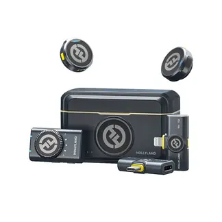 HOLLYLAND - Micrófono inalámbrico Lark M2 Duo Combo para 2 personas