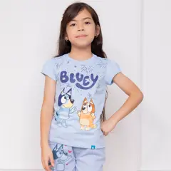 BLUEY - POLO NIÑA MC - JERSEY 100% ALGODON