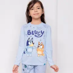 BLUEY - POLO NIÑA ML - JERSEY 100% ALGODON