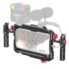 ULANZI - Jaula Metálica LINO para Celular con Asa y Montura de Trípode