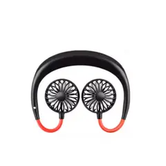 GENERICO - Ventilador Resistente de Cuello Practico y Liviano en Negro