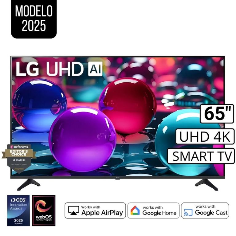 Televisor 65 UHD 4K ThinQ AI 65UA7300PSB 2025