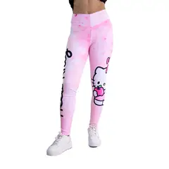 SANRIO - Legging Deportivo Mujer Hello Kitty Estampado