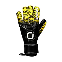 ORBIT - GUANTES DE ARQUERO CON VARILLAS PRO WEB AMARILLO TALLA 10