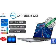 Dell - Latitude 5420 Ci7 11va 16gb Ram 512gb Ssd Reacondicionada 1 Año Garantía + COOLER + MOUSE