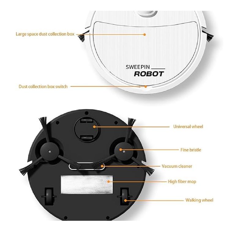 Robot limpiador con navegación inteligente