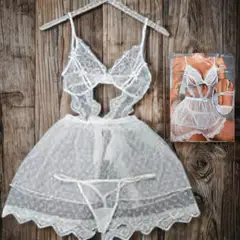 GENERICO - Juego de lenceria corto de dos piezas