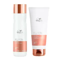 WELLA - Fusion Reparador Shampoo 250 ml + Conditioner 200ml