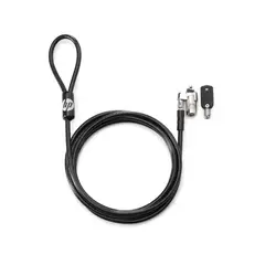 HP - Cable de Seguridad Nano Keyed 1AJ39AA Candado Antirrobo para Laptop