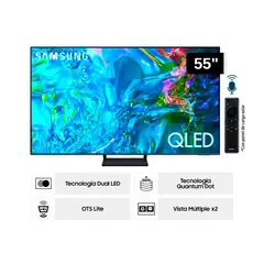 SAMSUNG - 55 QLED 4K Q65D Tizen OS Smart TV