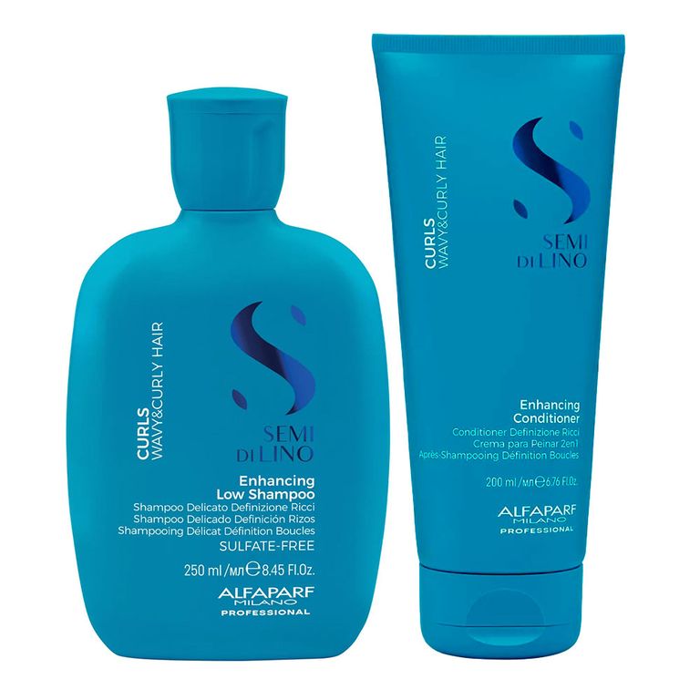 ALFAPARF Ondas y Rizos Shampoo 250ml + Conditioner 200ml