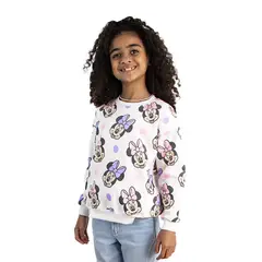 DISNEY - POLERA MODA MINNIE MOUSE MARFIL NIÑA