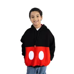 DISNEY - POLERA MODA MICKEY MOUSE NEGRO NIÑO