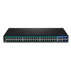 TRENDNET - Switch Gbe 52 Puertos Poe+ Tpe-5048Ws, Alto Rendimiento Y Gestión Inteligente