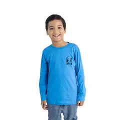 TOEI ANIMATION - POLO BAS ML DRAGON BALL TURQUEZA NIÑO