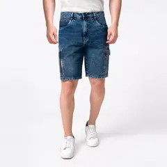 PIONIER - Bermuda Denim Hombre Khalan