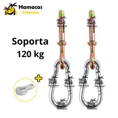 HAMACAS LIZARASO - Sujetador Perno Armella para Hamacas - Lizaraso