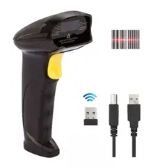 SEISA - Pistola Lector Codigo de Barras Inalambrico 2.4G Recargable