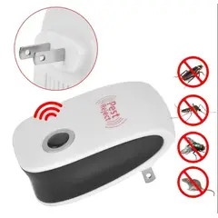 GENERICO - REPELENTE ULTRASONICO PARA MOSCAS CUCARACHA Y ROEDORES