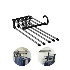 GENERICO - 2 PERCHERO COLGADOR DE PANTALONES Y ROPA