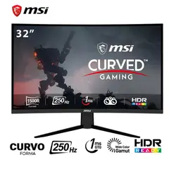 MSI - MONITOR GAMER CURVO 32 G32C4X FHD 250HZ 1MS