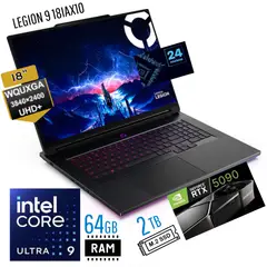 LENOVO - Laptop Lenovo,LEGION 9 18IAX10,intel Core u9 275HX , Ram 64GB, SSD 2TB.,18" WQUXGA , FreeDos