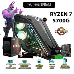 AMD - Computadora PC Ryzen 7 5700G RAM 16GB SSD 500GB CON GRAFICOS RADEON