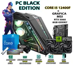 INTEL - Computadora PC Gamer Core i5 12400F RAM 16GB SSD 1TB RTX 5060 8GB