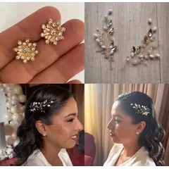 ANADE HANDMADE - TOCADO TIARA ACCESORIO CABELLO JOYAS DE NOVIA
