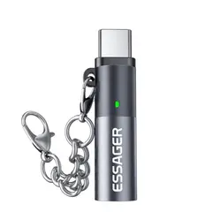 ESSAGER - Mini Encendedor Eléctrico Tipo C Para Celular Fácil Transporte
