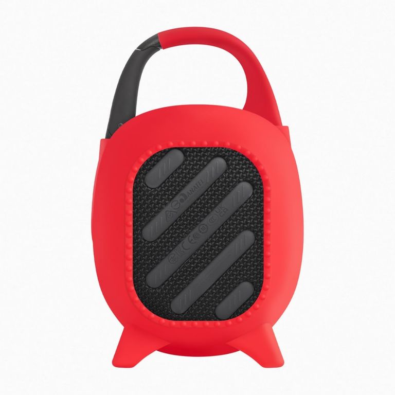 Funda Case De Silicona Para Jbl Clip 5 rojo