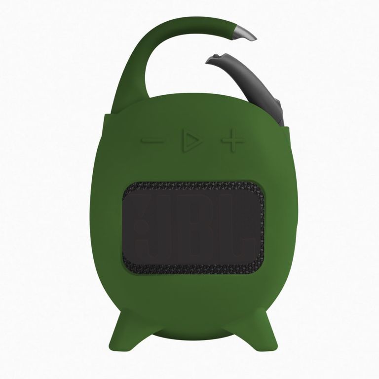 Funda Case De Silicona Para Jbl Clip 5verde